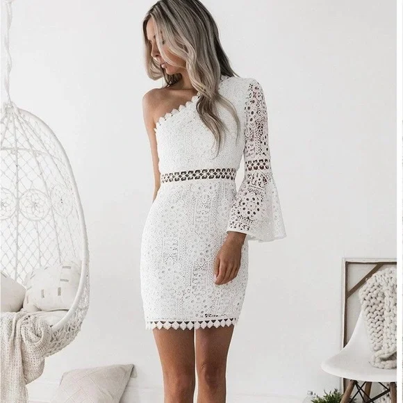 rebecca taylor navy lace dress Navy Irie Silky Dress